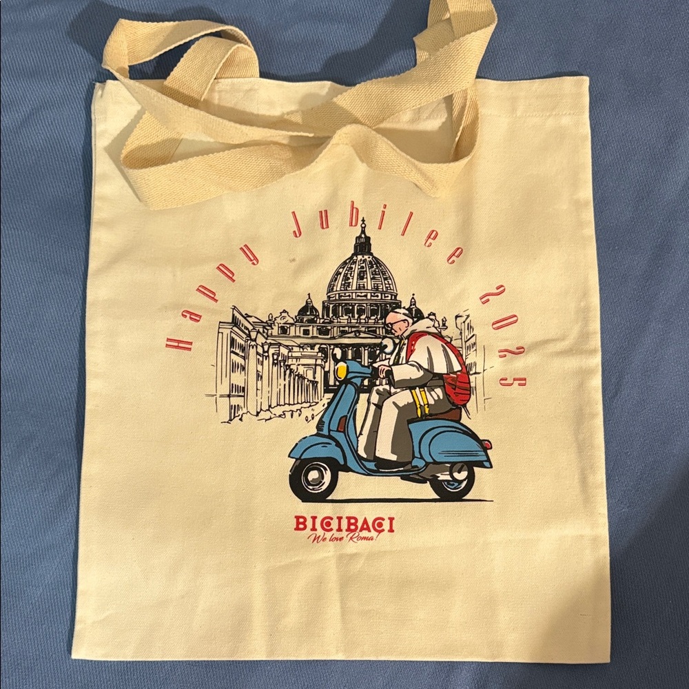 Cream Tote Bag
